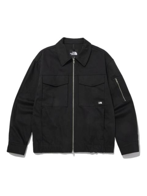 The North Face THE NORTH FACE All-Round Collar Bomber Jacket 'Black' NJ3BP00A