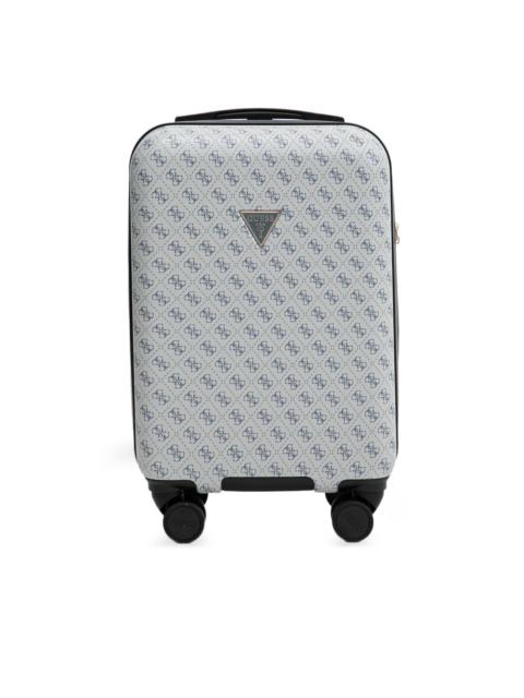 GUESS USA Jesco logo-patterned suitcase