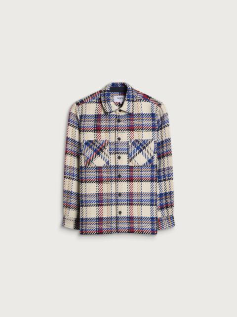 Wax London Wax London Whiting Jazz Weave Overshirt