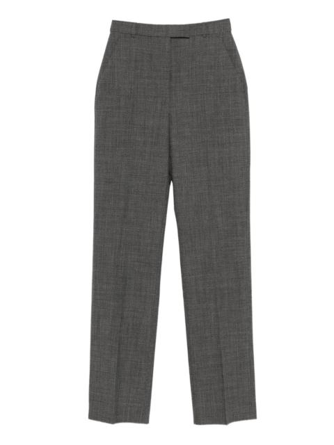 Alexander McQueen wool straight trousers