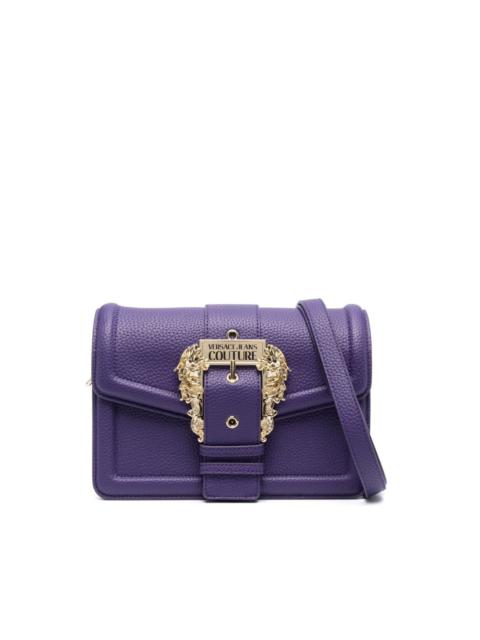 baroque-buckle satchel bag