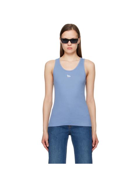 Maison Kitsuné Blue Baby Fox Tank Top