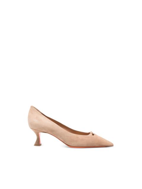 Santoni buckle pumps