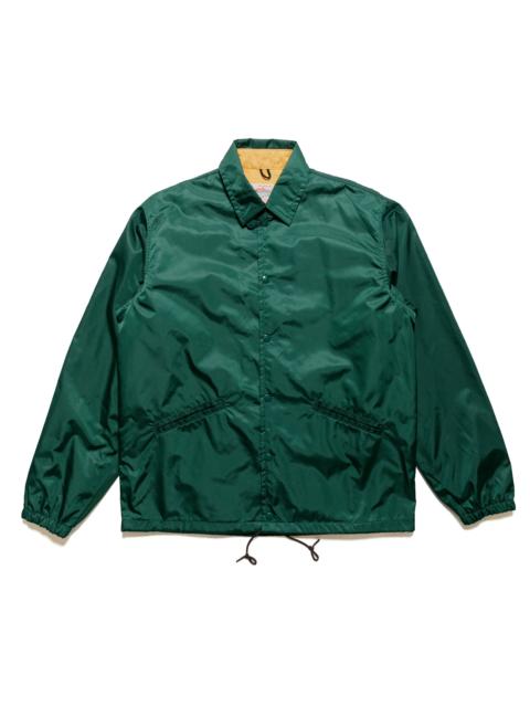 The Real McCoys MJ24010 Nylon Cotton Lined Coach Jacket Forest