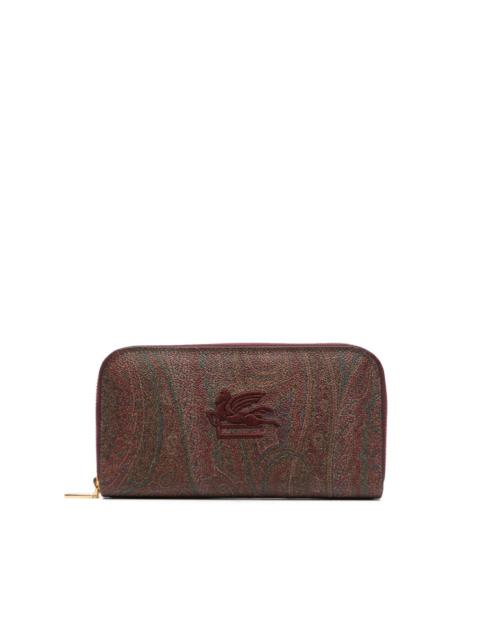 Etro Pegaso paisley wallet