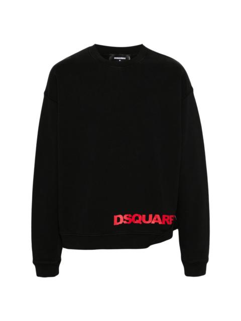 logo-print cotton sweatshirt