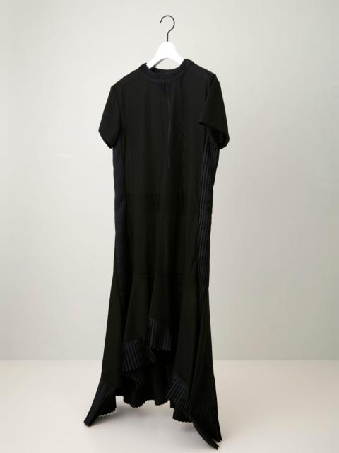 sacai Cotton Broadcloth Dress