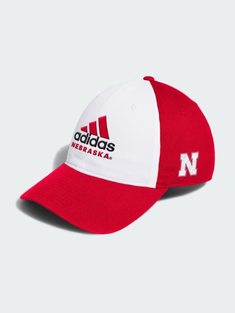 adidas Nebraska Slouch Adjustable Hat
