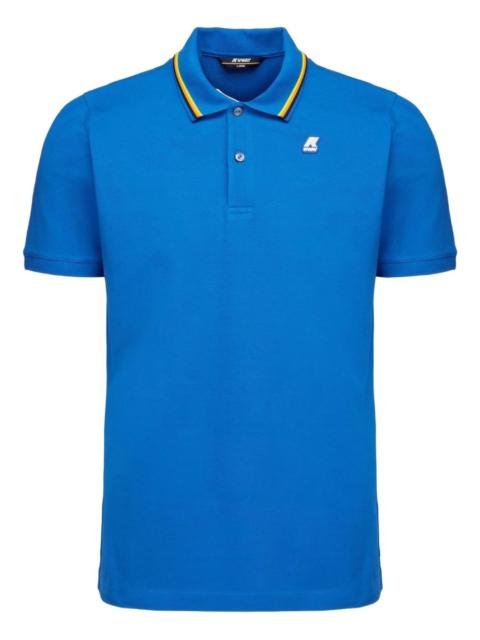 K-WAY Jud tipped collar polo shirt