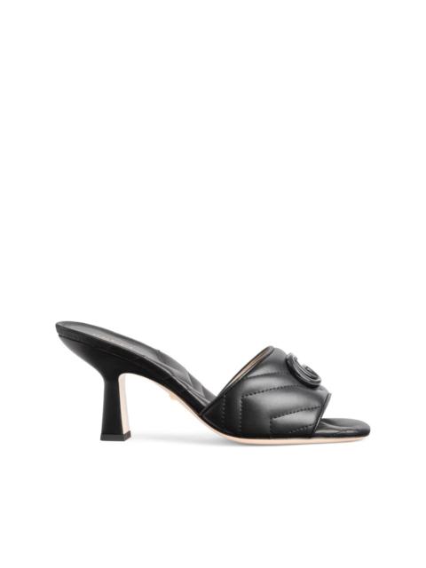 GUCCI Double G 75mm slide sandal