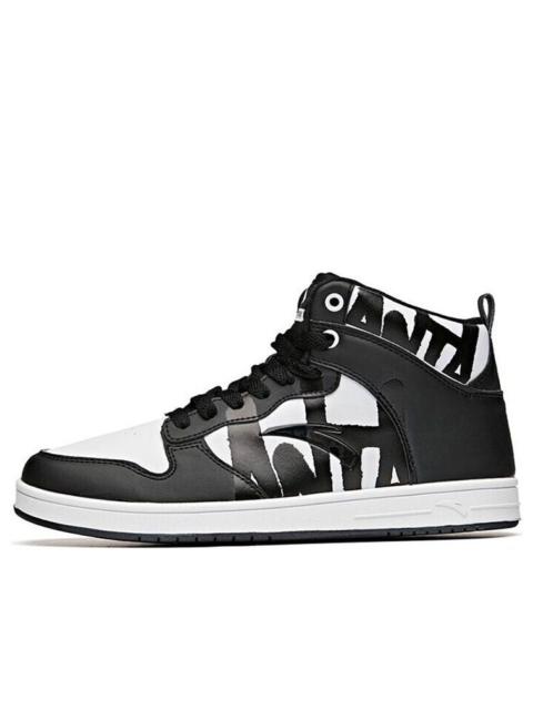 ANTA ANTA Skateboarding Series Sneakers High 'Black White' 91648060-3