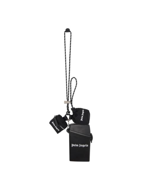 Palm Angels Black Things Holder Keychain
