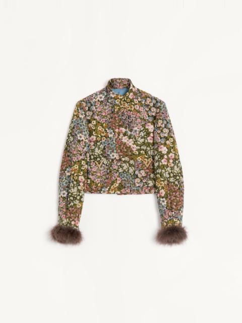 Valentino CABAN IN GOBELIN APRES L’HIVER FIORELLINI