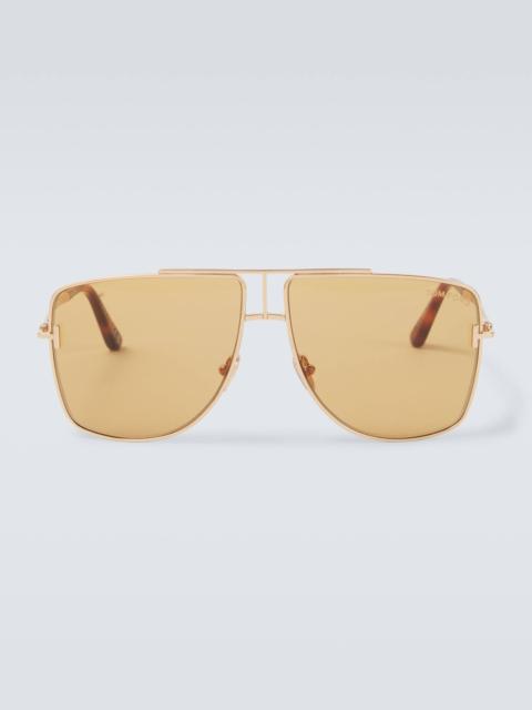 TOM FORD Eliott aviator sunglasses