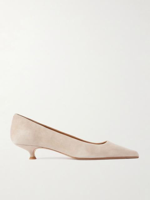 Aeyde Cari suede pumps Sand