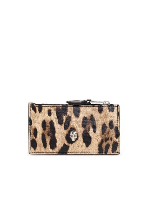 leopard print wallet
