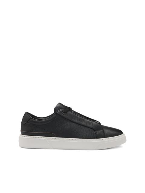 BOSS low-top leather sneakers