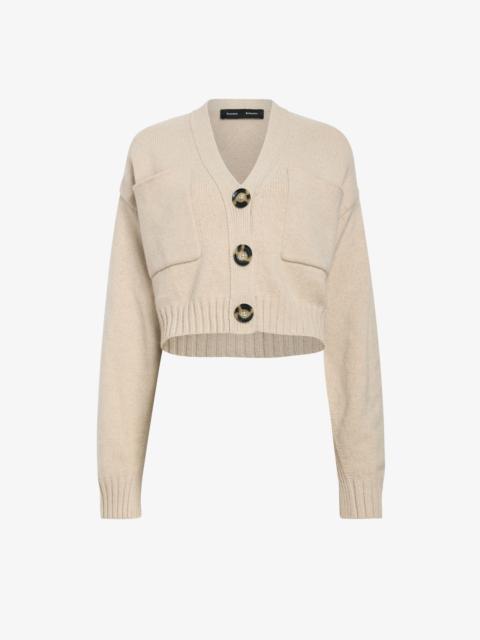 Proenza Schouler Sofia Cardigan in Eco Cashmere