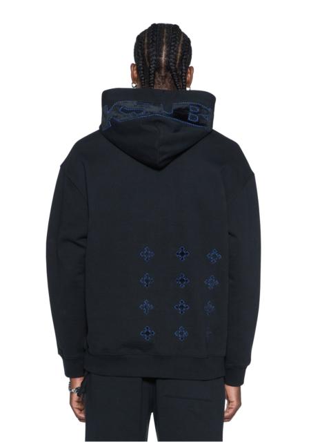 Ksubi 4X4 PAISE BIGGIE HOODIE COBALT BLACK
