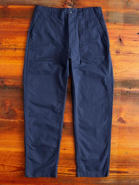 Engineered Garments Fatigue Pants in Dark Navy Ripstop