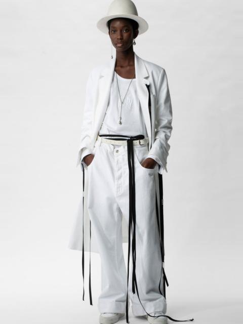 Ann Demeulemeester Viv Slouchy Long Jacket