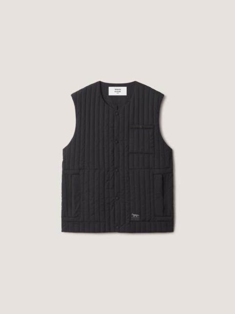 Maison Kitsuné SLEEVELESS QUILTED JACKET
