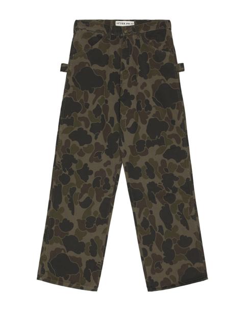 AFTER PRAY Neo Washed Work Pants Cloud Camo