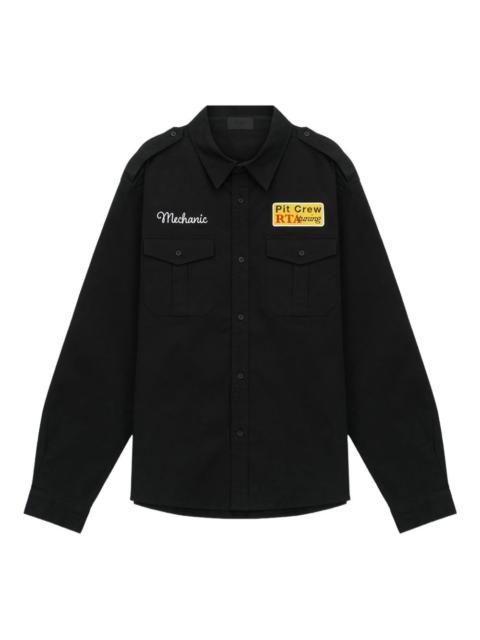 RTA Lionel embroidered shirt