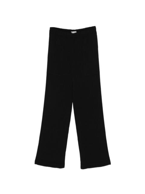 ISSEY MIYAKE ribbed trousers