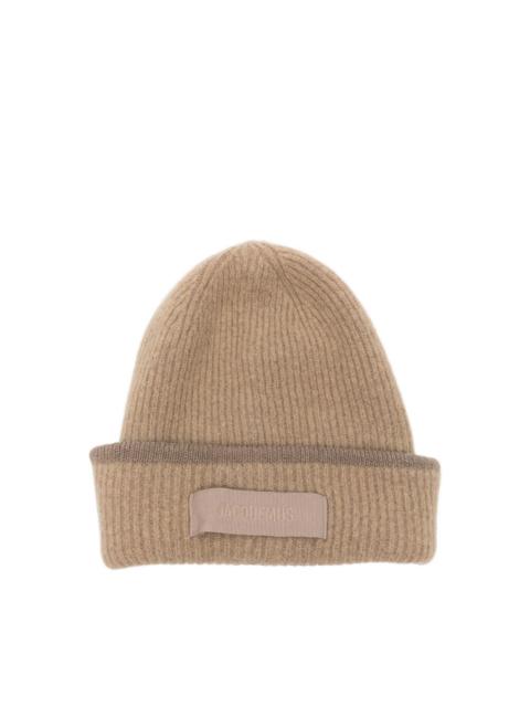 JACQUEMUS Le Bonnet wool beanie