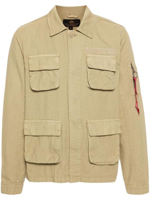 ALPHA INDUSTRIES ripstop cargo overshirt