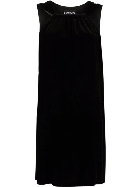Moschino sleeveless shift mini dress