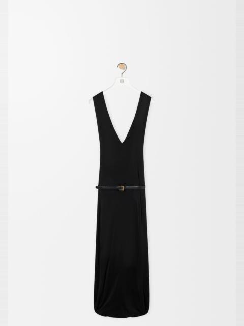 Loewe Draped dress in viscose