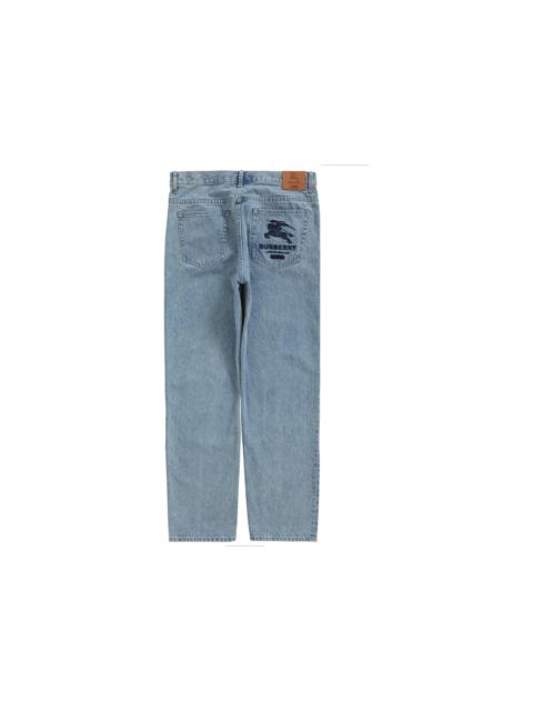 Supreme Supreme Burberry Regular Jean Washed Blue