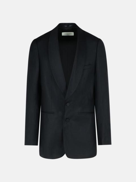 Dries Van Noten 'BARTUX' BLACK WOOL BLEND BLAZER