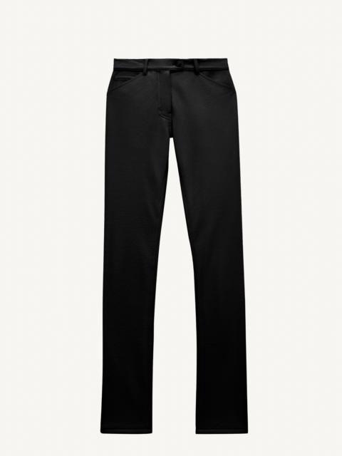 courrèges VINYL TROUSERS