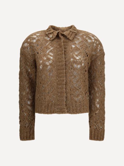 Max Mara Studio Quarto openwork Cardigan