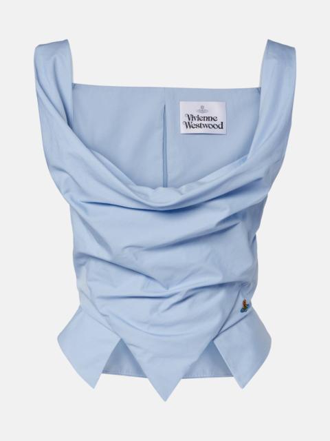 Vivienne Westwood Sunday cotton bustier top