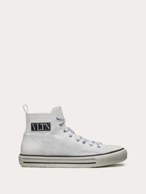Valentino Giggies high-top fabric sneaker