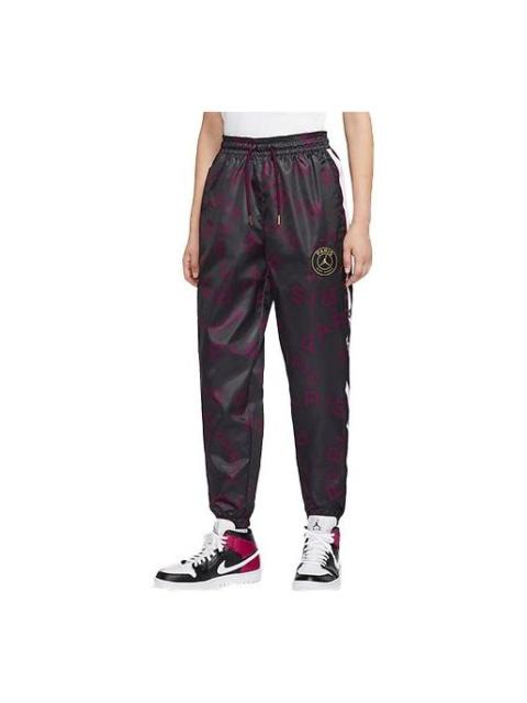 Jordan (WMNS) Air Jordan x PSG Sweatpants 'Burgundy' CZ4136-610