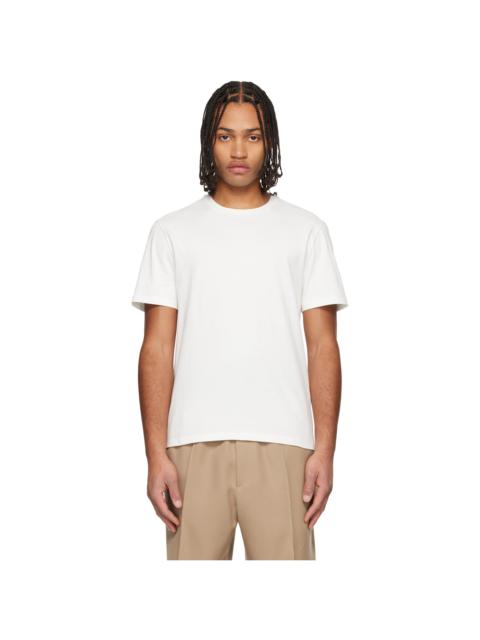 Jil Sander White Logo Patch T-shirt