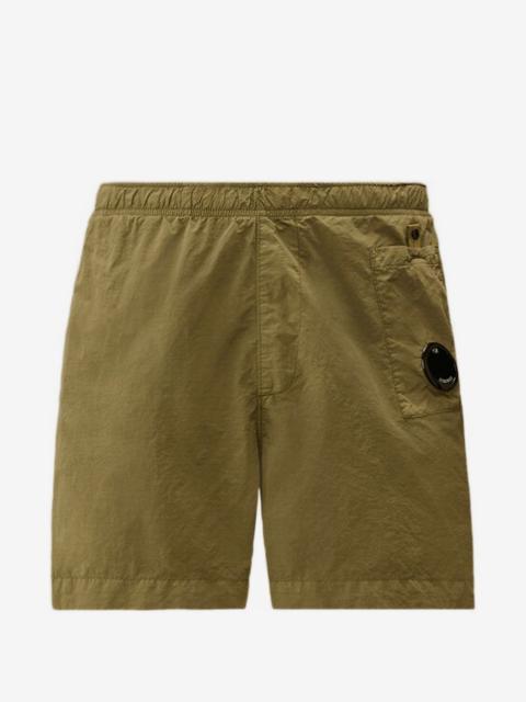 C.P. Company green swim shorts