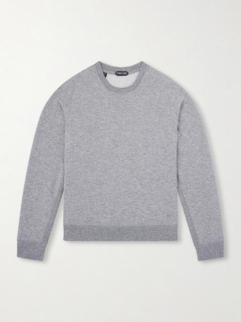 TOM FORD Cashmere and Cotton-Blend Sweater