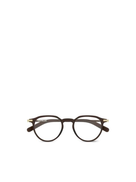 Montblanc round-frame glasses