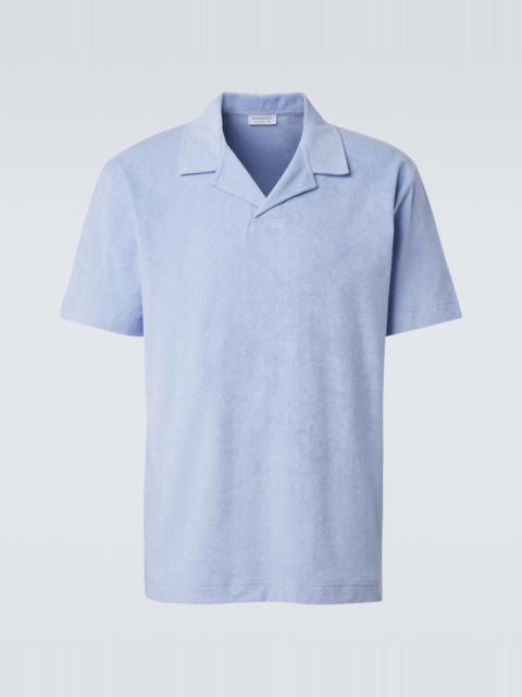 Sunspel Cotton terry polo shirt