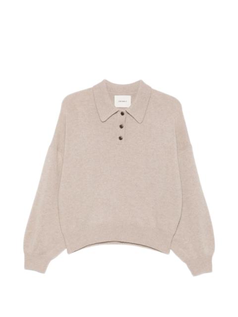 LISA YANG button-fastening polo shirt