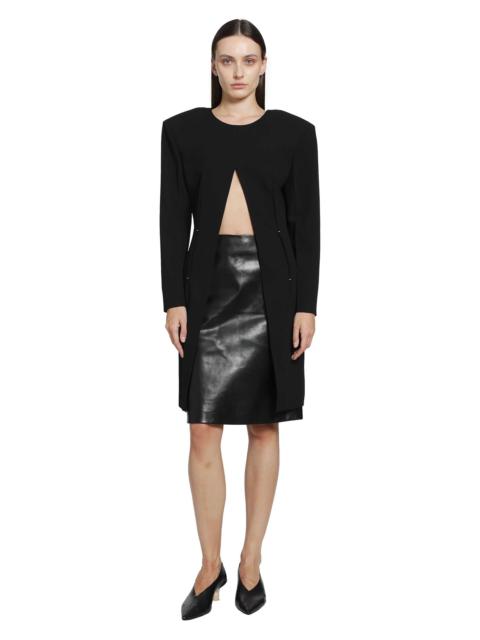 Jil Sander Wool Sablé Top