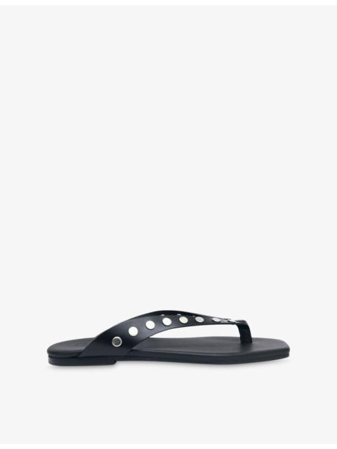 ALOHAS Ola Stud Leather Sandals