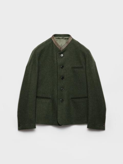 Prada Single-breasted wool jacket
