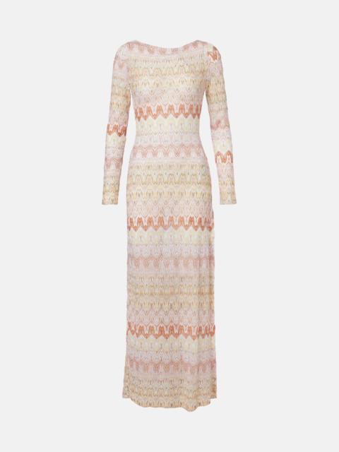 Missoni Lamé maxi dress
